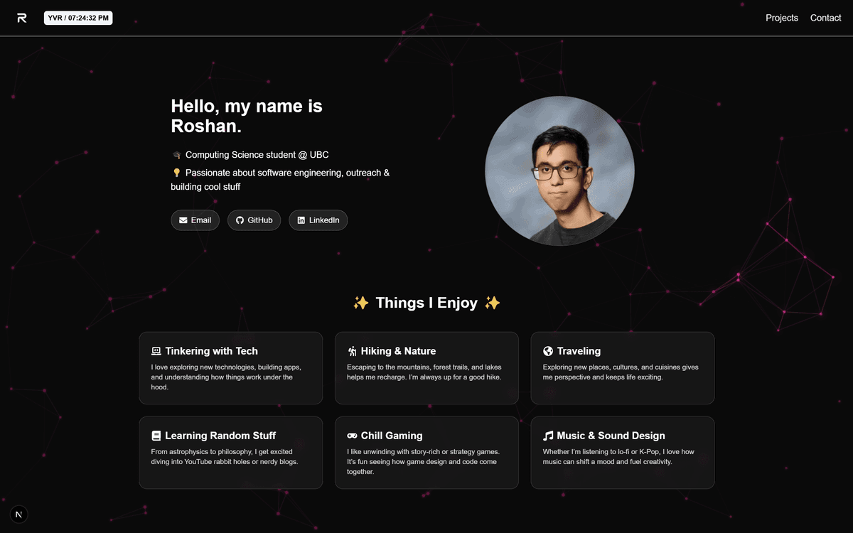 Personal Portfolio Website